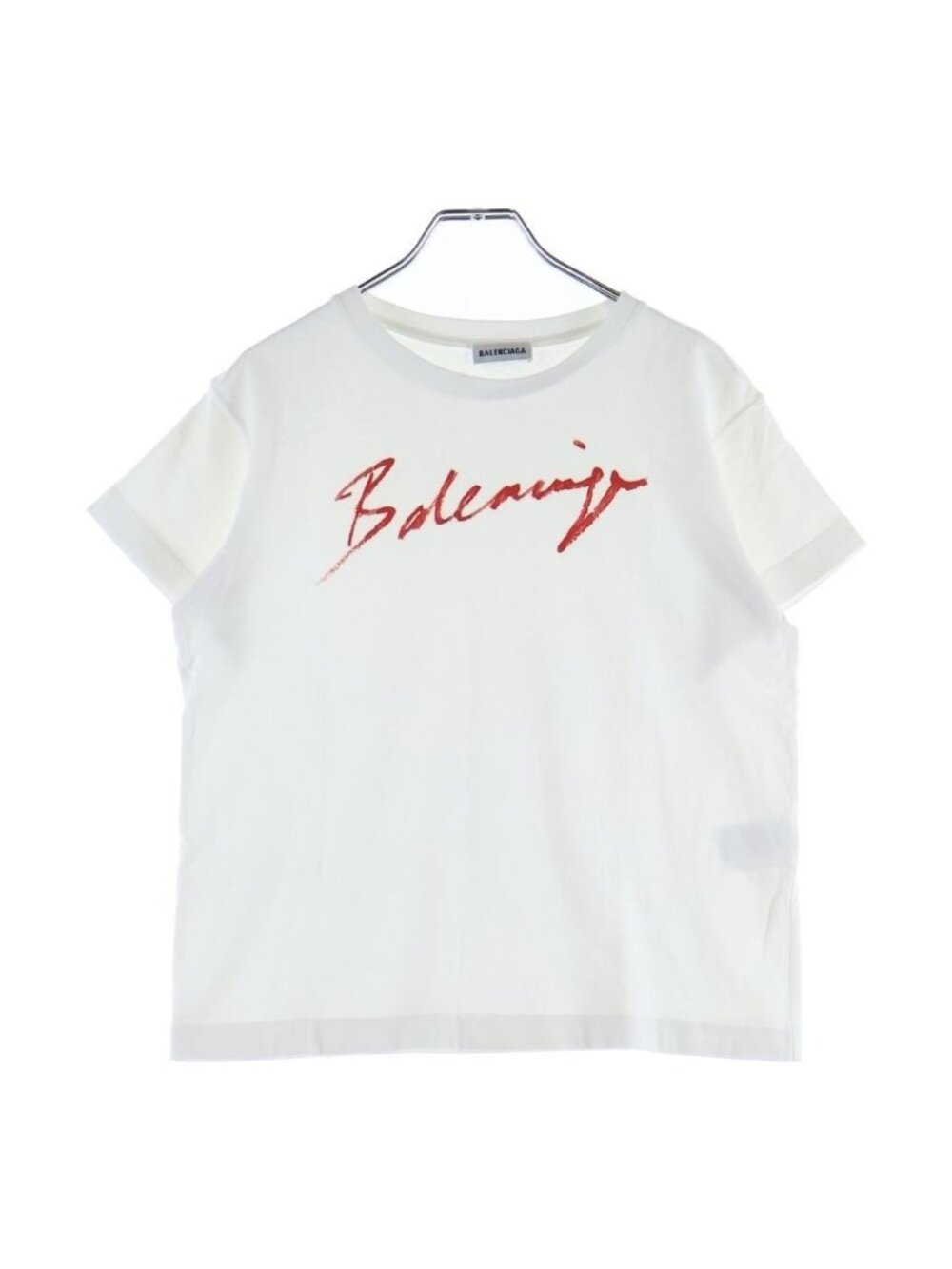Balenciaga Logo T-Shirt White
